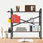 Étagère de rangement à 3 niveaux avec 2 boîtes de rangement-51002380-50959225