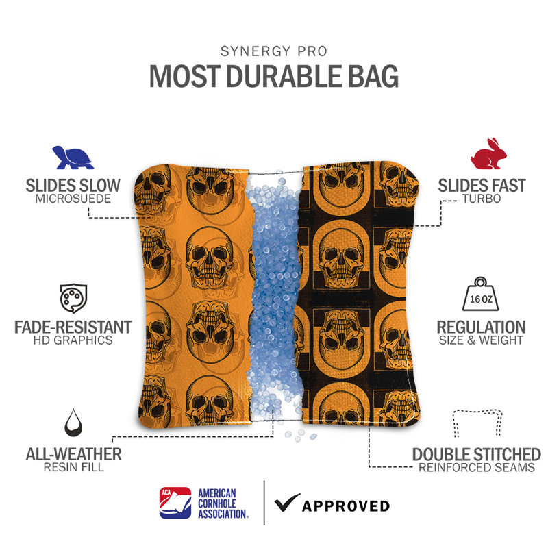 Sac de crâne Synergy Pro, Orange
