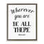 "Be All There Sentiment", art mural encadré sur toile flottante par Ashley Calhoun-1458796222-1446635555