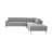 Velvet L-Shaped Sectional-87793252-87793253