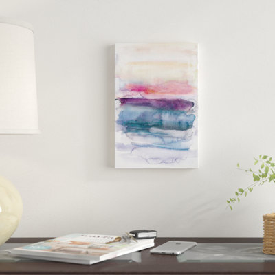 «Sunset Abstract», reproduction sur toile