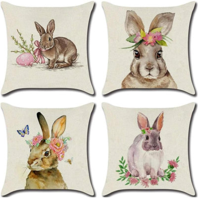Housse de coussin réversible 