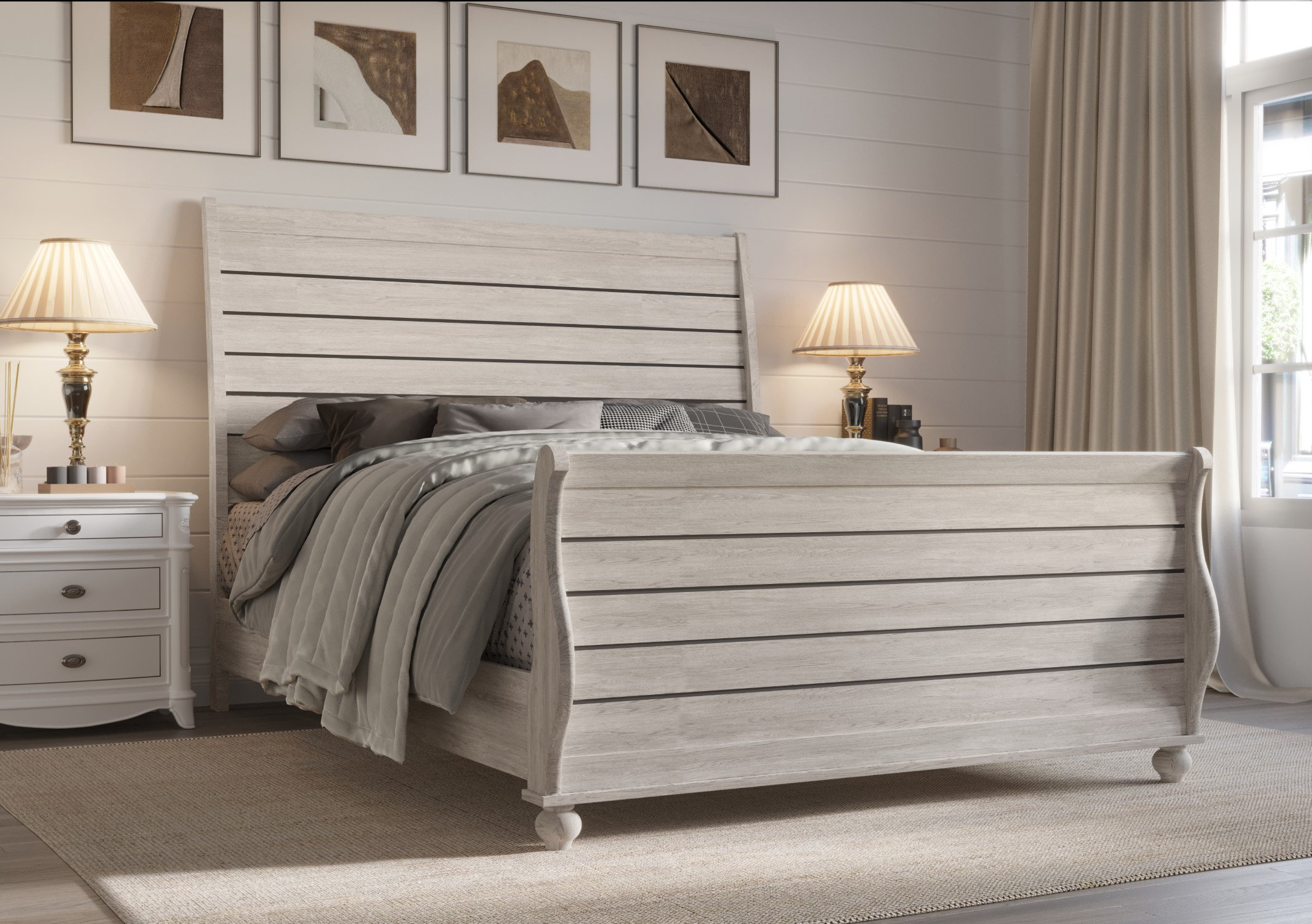 Rosalind Wheeler Lugowe Low Profile Standard Bed & Reviews | Wayfair