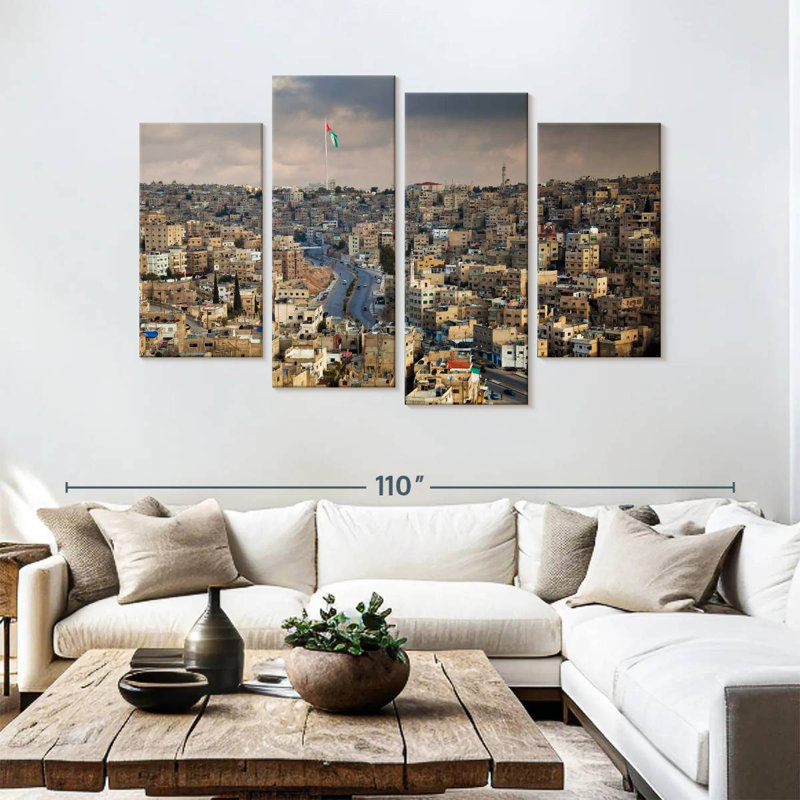 Nicci Amman Jordan Citadel, 54" H x 84" W