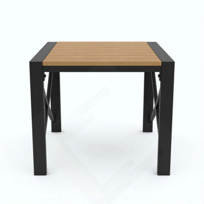 Table de bout carrée pour l'extérieur