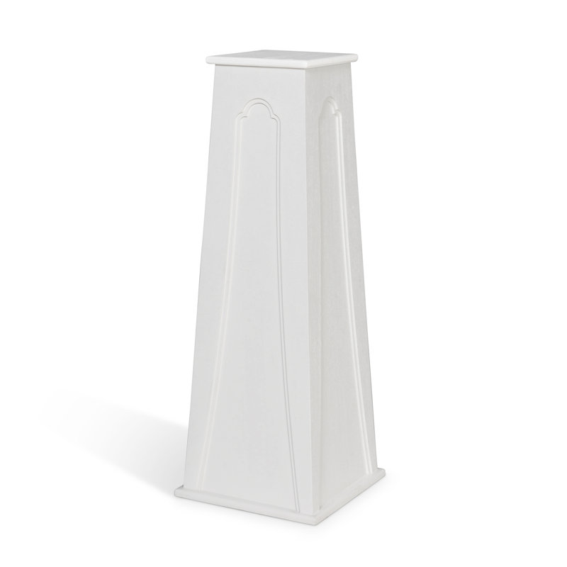 Island Manor Pedestal, Whitewash