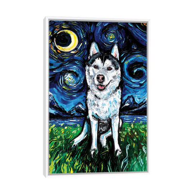 " Husky Night II " by Aja Trier