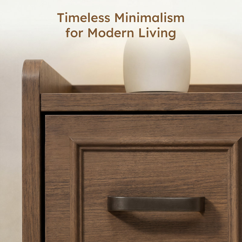 Narrow White Nightstand, Wood Slim Bedside Tables For Small Bedroom, Modern End Table With Drawers, Perfect For Apartments