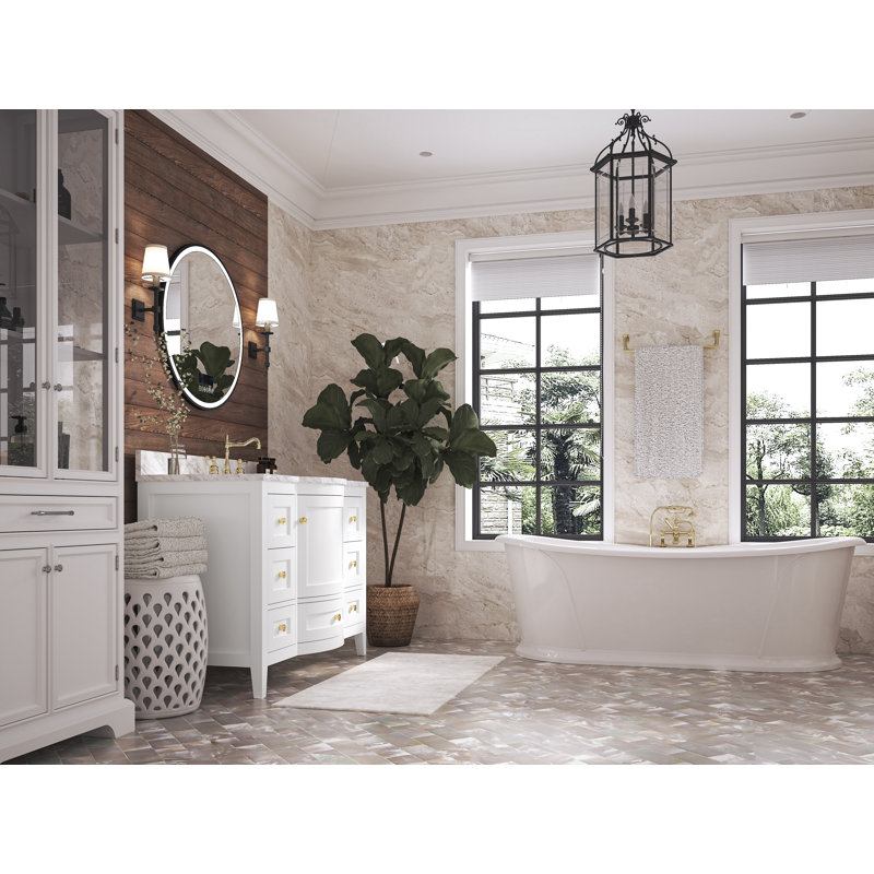 Lauren 48'' W Single Vanity, Gold, Sienna