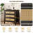 3 - Drawer Dresser Natural Rattan Deco-1264804578