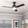 48'' Leoni 3 - Blade Standard Ceiling Fan with Remote Control and Light Kit Included