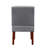 Fabric Accent Chair Set Of 2 With Round Wood Table-1841096810