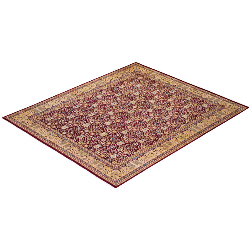 Classic One-of-a-Kind 8'1" X 9'6" Hand Knotted Area Rug