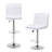 Sanya Swivel Upholstered Adjustable Height Counter Stool-205204790
