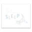 «Lets Sleep Moon», art sur toile-1762988094