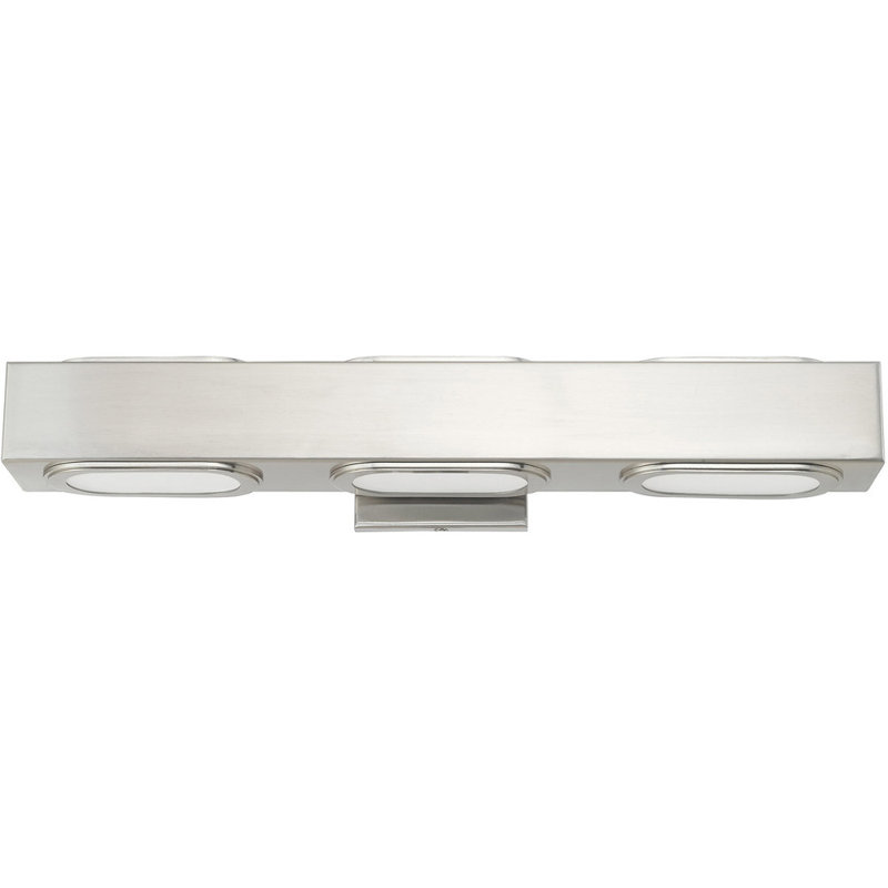 Kimball 3 - Light Bath Bar, Brushed Nickel
