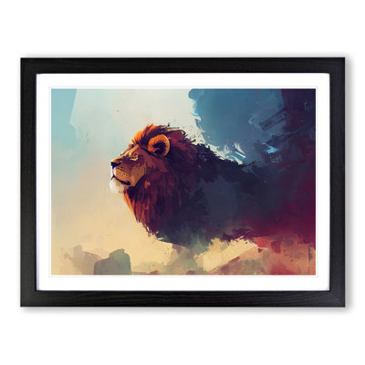 Lion Vol.1 - Single Picture Frame Painting