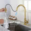 Robinet de cuisine tactile avec douchette extractible-116628575