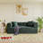 Lozena 78-Inch King-Size Convertible Sleeper Sofa Bed with No Assembly, Hybrid Mattress Couch Compression Sofa In a Box-217960213
