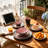  HomeVSS 48-Piece Tree Bark Stoneware Dinnerware Set, Service for 8-634670005