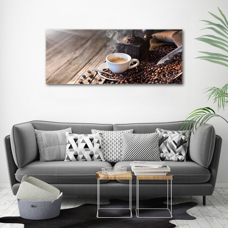 Morning Coffee 1 Piece Wall Art on Canvas