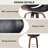 30" Mid-Century Modern Upholstered Swivel Barstool-362748744