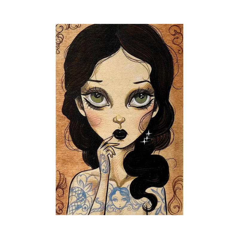 And Two Wyes by Sandi Calistro - No Frame Gallery-Wrapped Canvas Giclée on Canvas