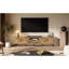 78 - Inch Tv Stand For Large Screen Tvs, Checkered Pattern Media, Storage Drawer And High Load Shelf In Living Space Room