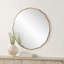 Mikey Iron Round Wall Mirror