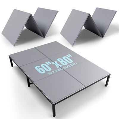 Support de lit robuste en fibre robuste, support anti-affaissement uniforme pour le matelas