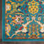Tapis turquoise / ivoire / jaune Welaka-1623388810