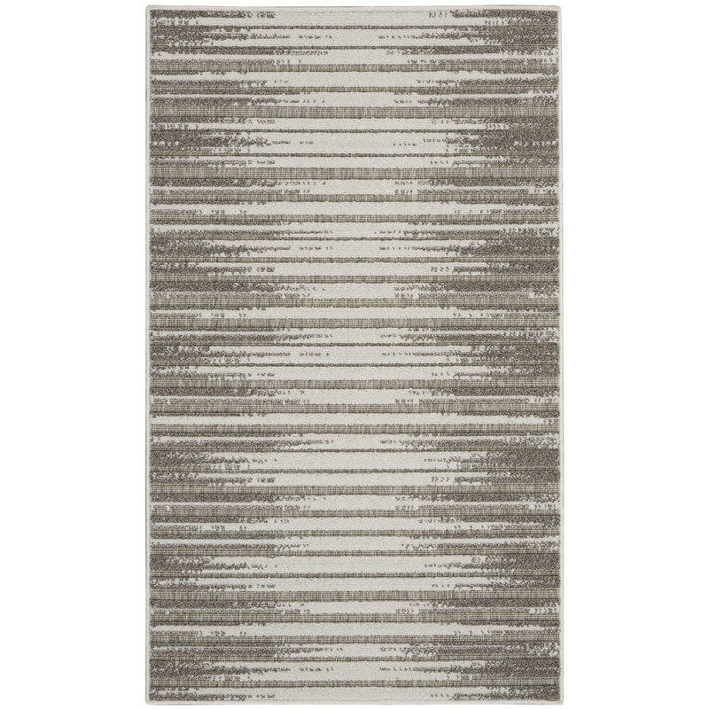 Tapis gris Romelia, Rectangle 2 pi 2 po x 3 pi 9 po