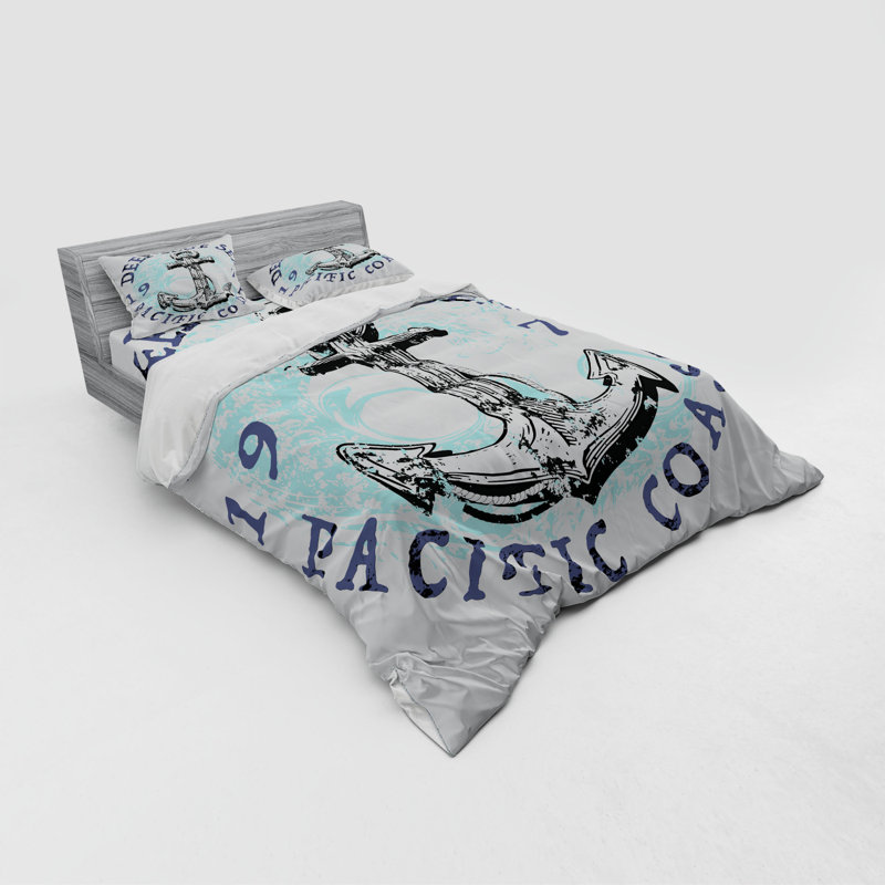 Ensemble de housse de couette Anchor, Housse de couette grand + 3 pièces supplémentair