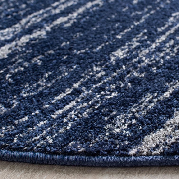 Ayoki Navy/Gray Area Rug