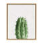 «Home Cactus» par Simon Te, reproduction d'art sur toile encadrée