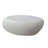 " fibreglass elliptical coffee table | vintage matte rocks design | irregular centre table | no assembly required