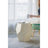 Hexagonal Capiz Stool With Multi-Colored Frame And Intriguing Geometry, Perfect For Modern Decor And Versatile Use.