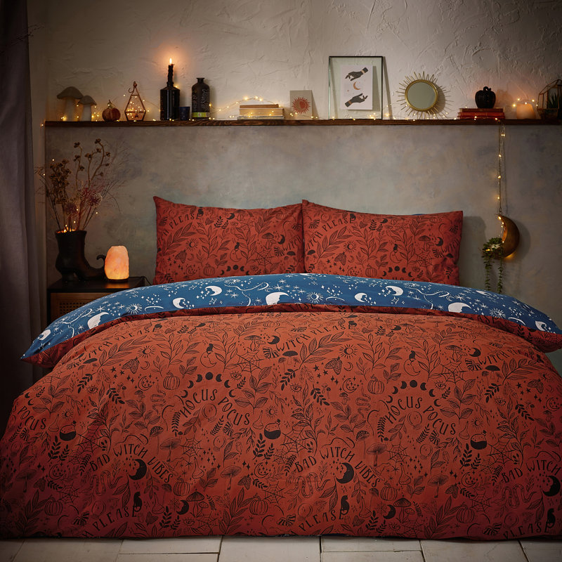 Witchy Vibes Rust, 137cm W x 200cm L