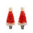 Regular (Full) Artificial Christmas Tree with Red;White Needles