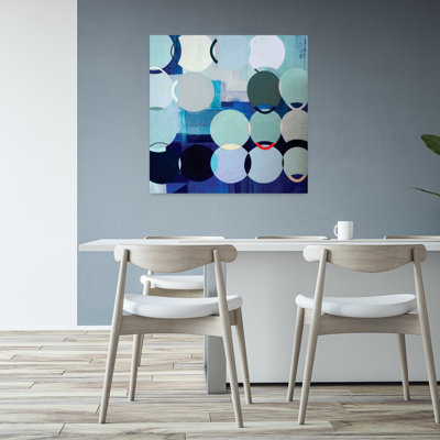 Cercles n ° 3, art moderne abstrait