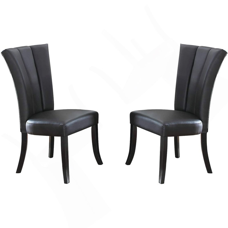 Chaises rembourrées élégantes et confortables avec dossier et coussins rembourrés pour la salle à manger