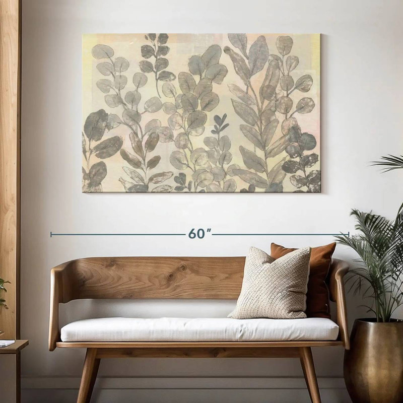Leaf Pattern I, 32" H x 48" W