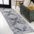 Regis Bohemian Medallion Machine-Washable Purple/Cream Rug-1323370615