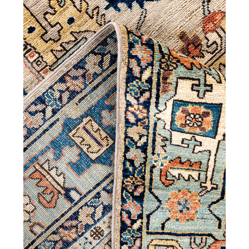 Serapi One-of-a-Kind 8' 2" X 10' 2" Hand Knotted Area Rug