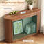 Console de rangement cannelée de 42,9 po pour salon d'entrée