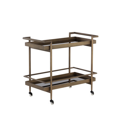 Labarbera Metal Bar Cart by Trent Austin Design