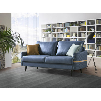 Valparaiso 72.12'' Faux Leather Sofa