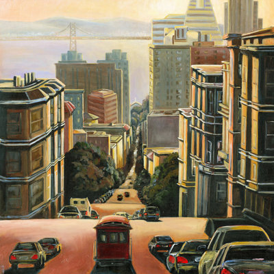 Trolley Scenes City " Tranquillity In San Francisco "