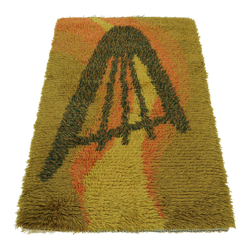 One-of-a-Kind 2’7x4’3 Hand Knotted Area Rug