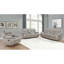 Causeuse-fauteuil rembourrée taupe Brazelton-1538990859